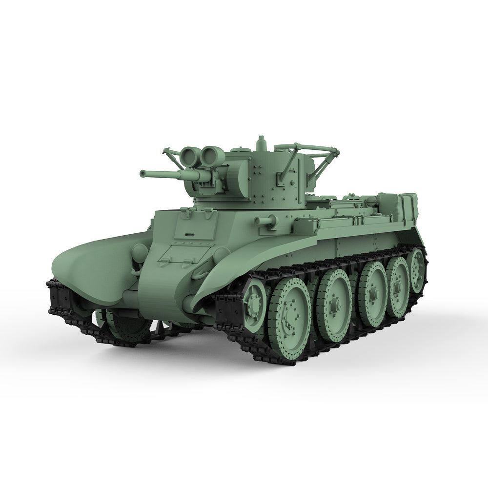 SSMODEL 594 Military Armoured Model Kit Soviet BT-7 Light Tank Secondary image