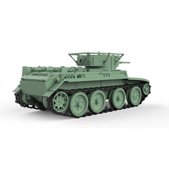 SSMODEL 594 Military Armoured Model Kit Soviet BT-7 Light Tank