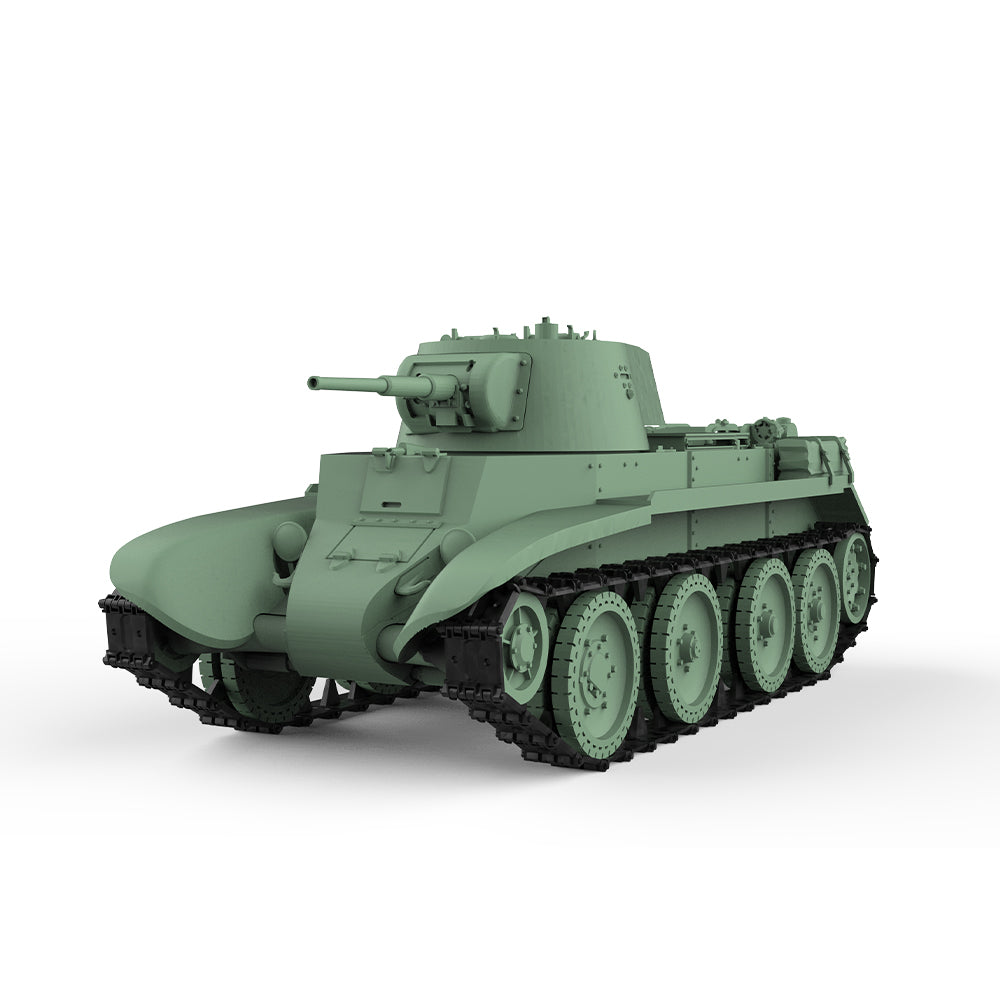 SSMODEL 596 Military Armoured Model Kit Soviet BT-7M Light Tank Secondary image