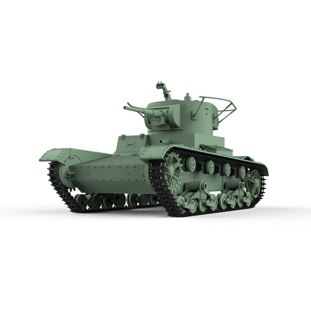 SSMODEL 597 Military Armoured Model Kit Soviet T-26 Light Tank Secondary image