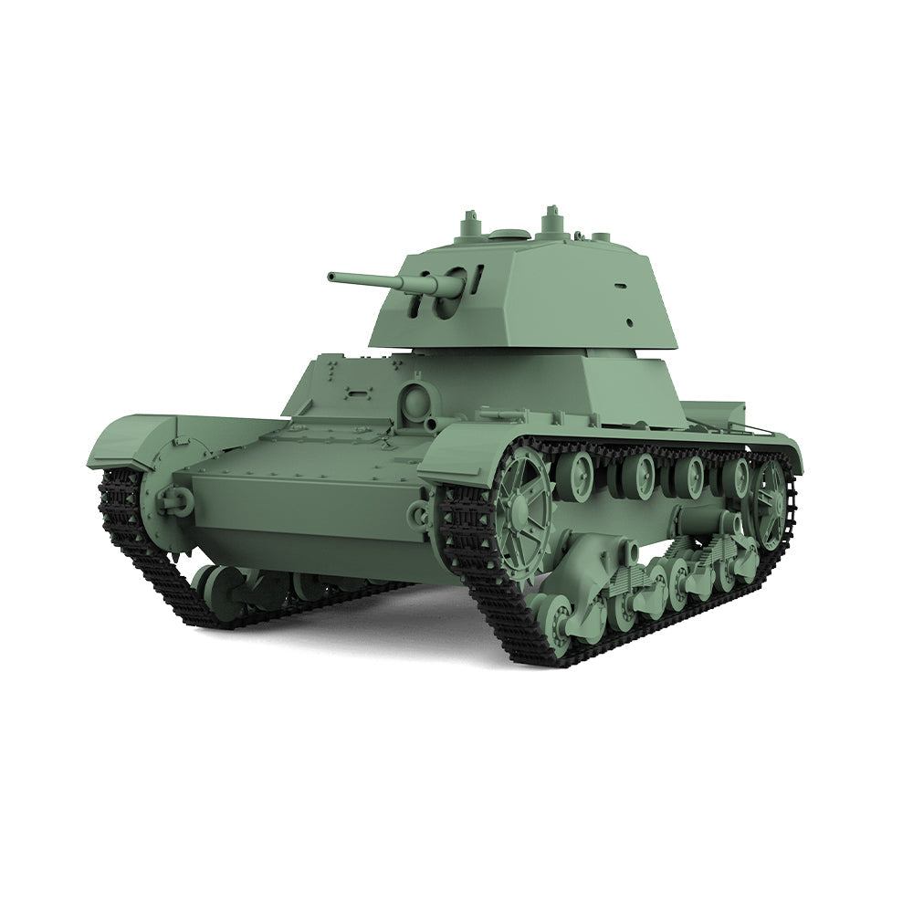 SSMODEL 601 Military Armoured Model Kit Soviet T-26E Light Tank — detail view 2