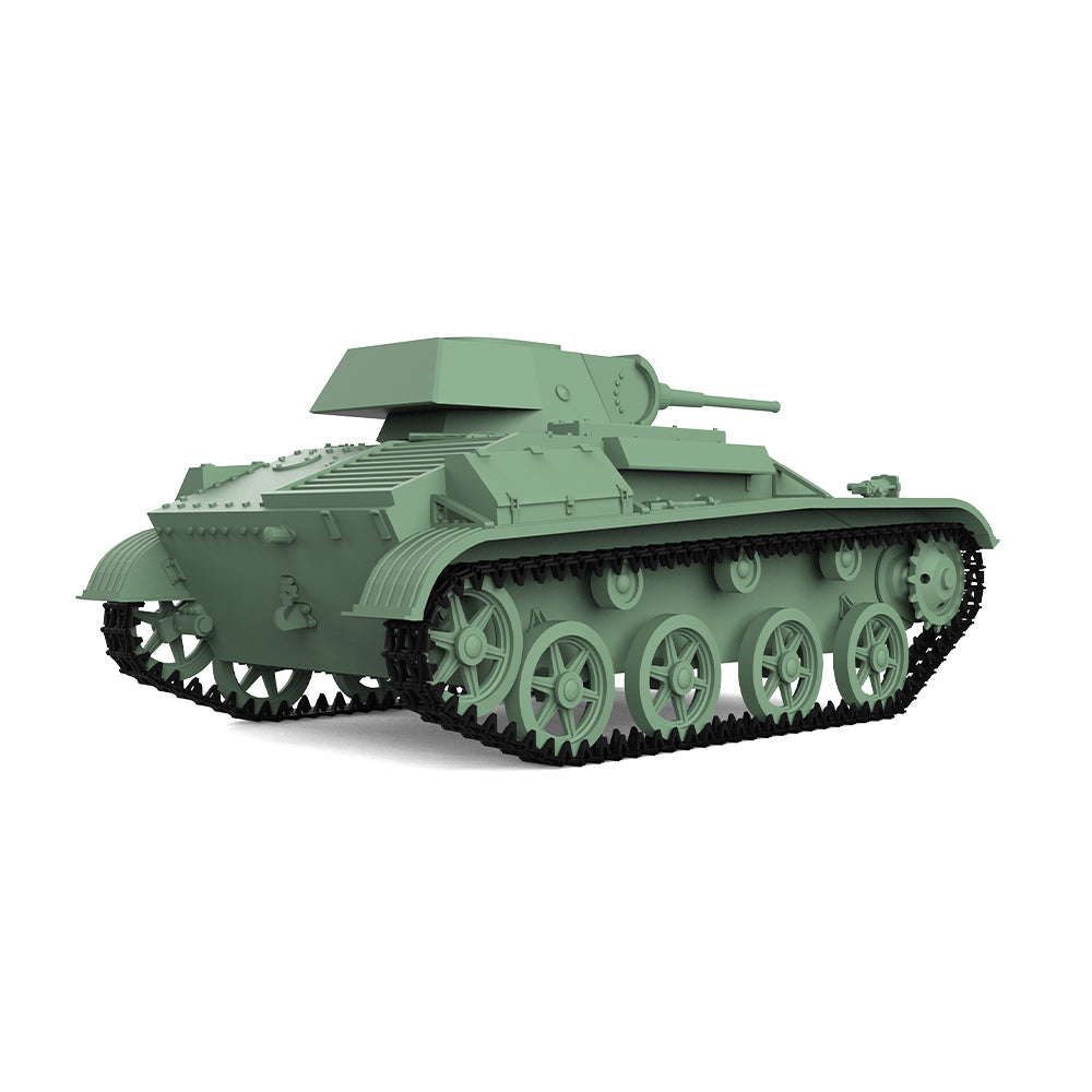 SSMODEL 602 Military Armoured Model Kit Soviet T-45 Light Tank Secondary image
