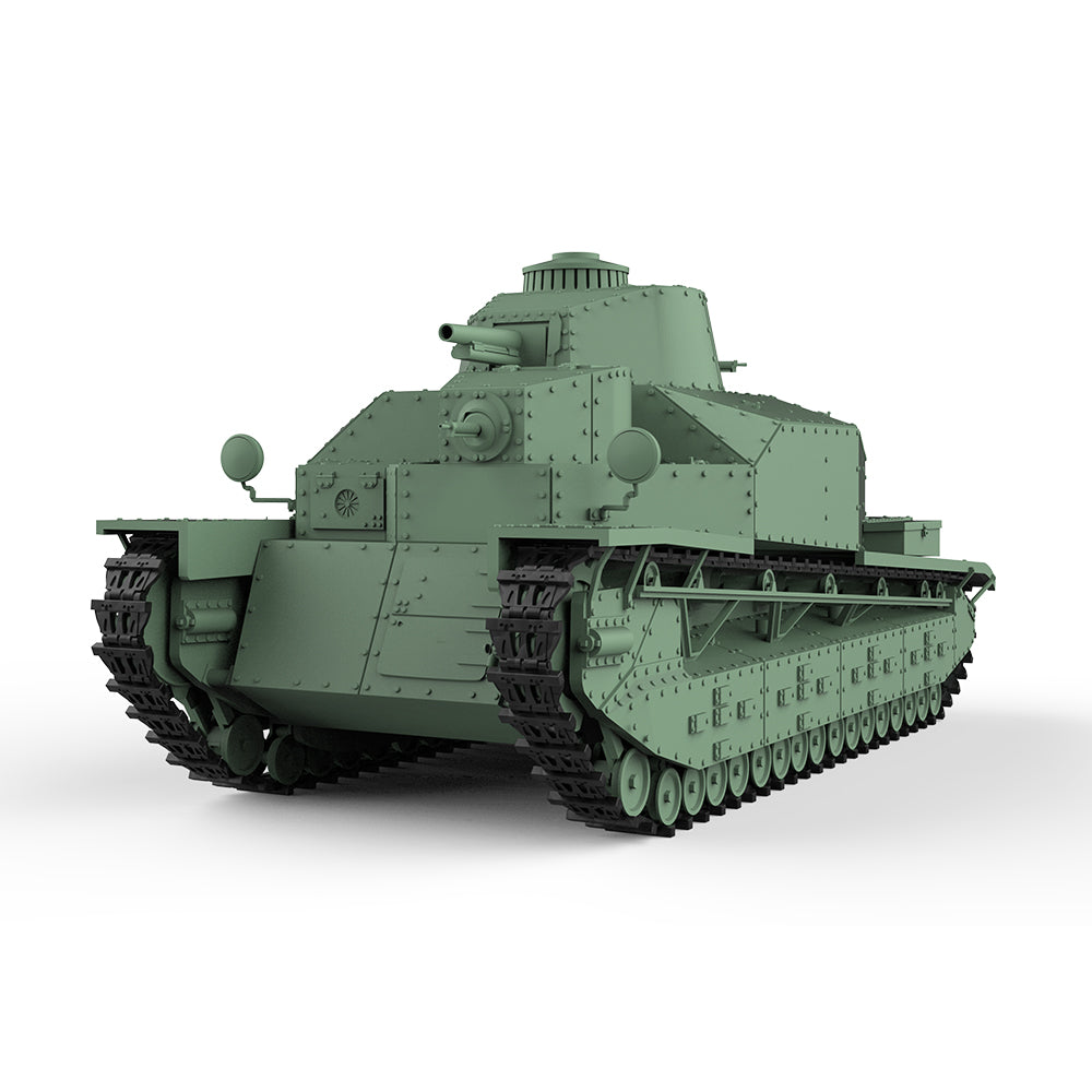 SSMODEL 623 Military Armoured Model Kit Japan IJA Type 91 Heavy Heavy Tank Secondary image