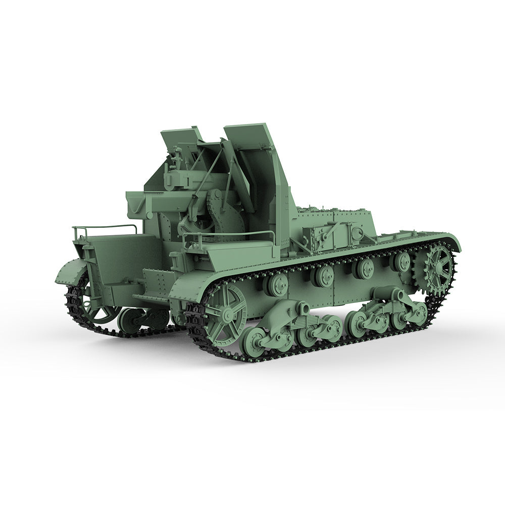 SSMODEL 629 Military Model Kit Soviet SU-5-2 Self-Propelled Artillery — detail view 3