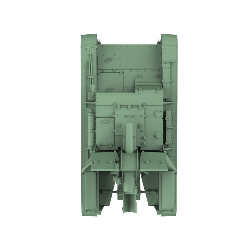 SSMODEL 629 Military Model Kit Soviet SU-5-2 Self-Propelled Artillery — detail view 5