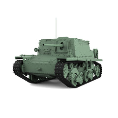 SSMODEL 682 Military Armoured Model Kit Italy Fiat-Ansaldo L40 47/32 Self-Propelled Gun