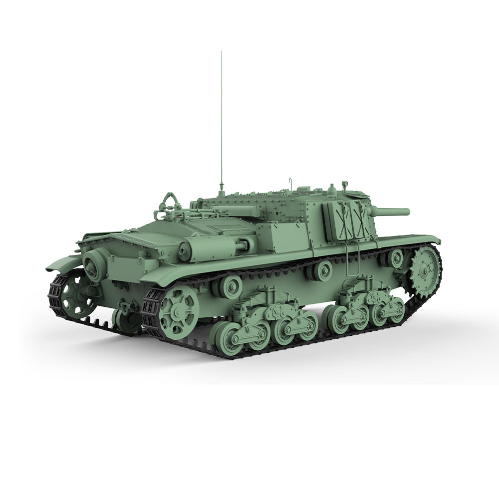 SSMODEL 689 Military Armoured Model Kit Italy M42 75mm/L34 Gun Motor CarrItalyge