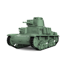 SSMODEL 704 Military Armoured Model Kit German Pz.kptw.M15 Medium Tank