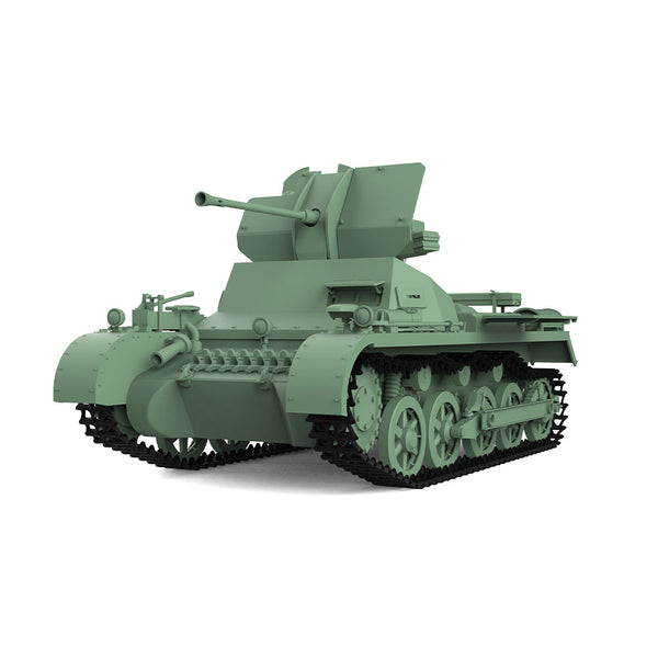 SSMODEL 705 Military Armoured Model Kit German Flakpanzer I Ausf. A SPAA
