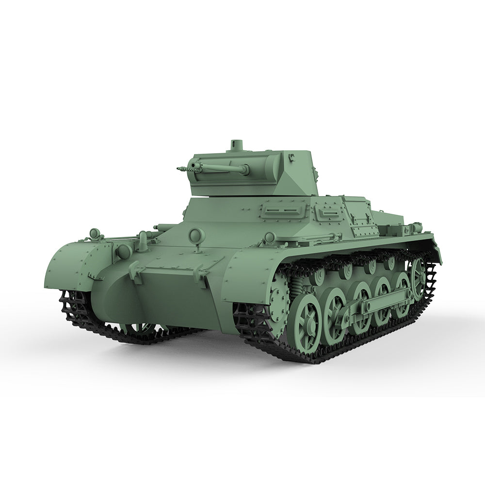 SSMODEL 706 Military Armoured Model Kit German Pz.Kpfw. I Ausf. B Light Tank — detail view 2