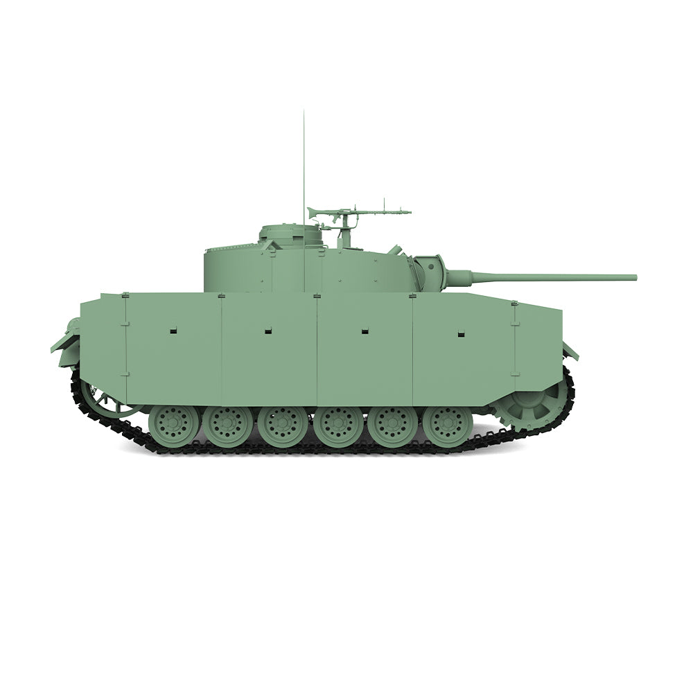 SSMODEL 716 V1.9 1/72(64,76,87) 25mm Military Model Kit German Pz.Kpfw.III Medium Tank Ausf.M — detail view 4
