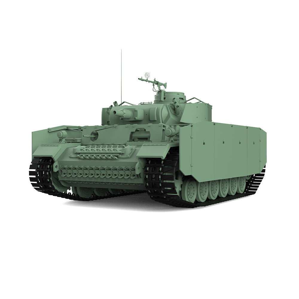 SSMODEL 717 V1.9 1/72(64,76,87) 25mm Military Model Kit German Pz.Kpfw.III Medium Tank Ausf.N — detail view 2