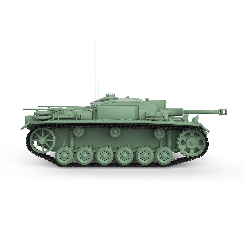 SSMODEL 719 Military Model Kit StuG.III Ausf.F — detail view 4