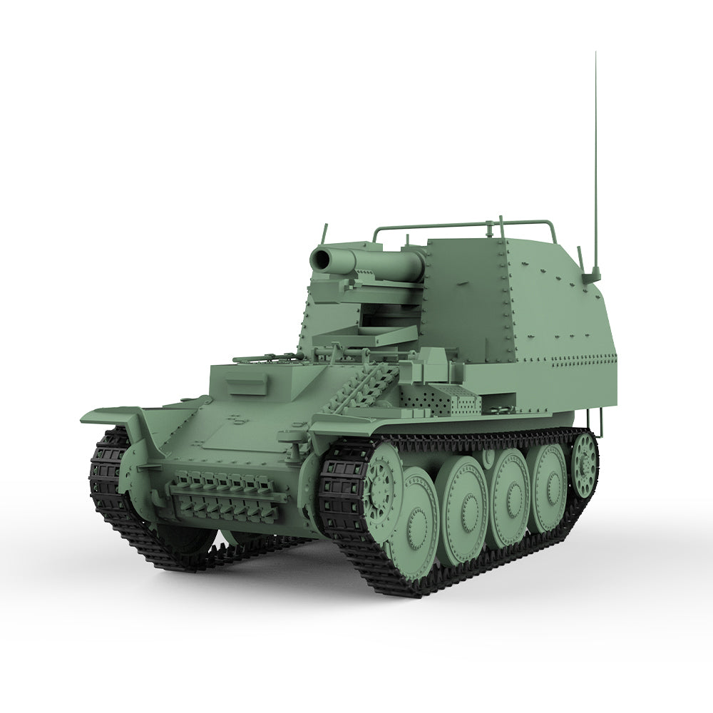 SSMODEL 721 Military Armoured Model Kit German 38T Pz.Kpfw Grille Self-propelled Artillery Secondary image