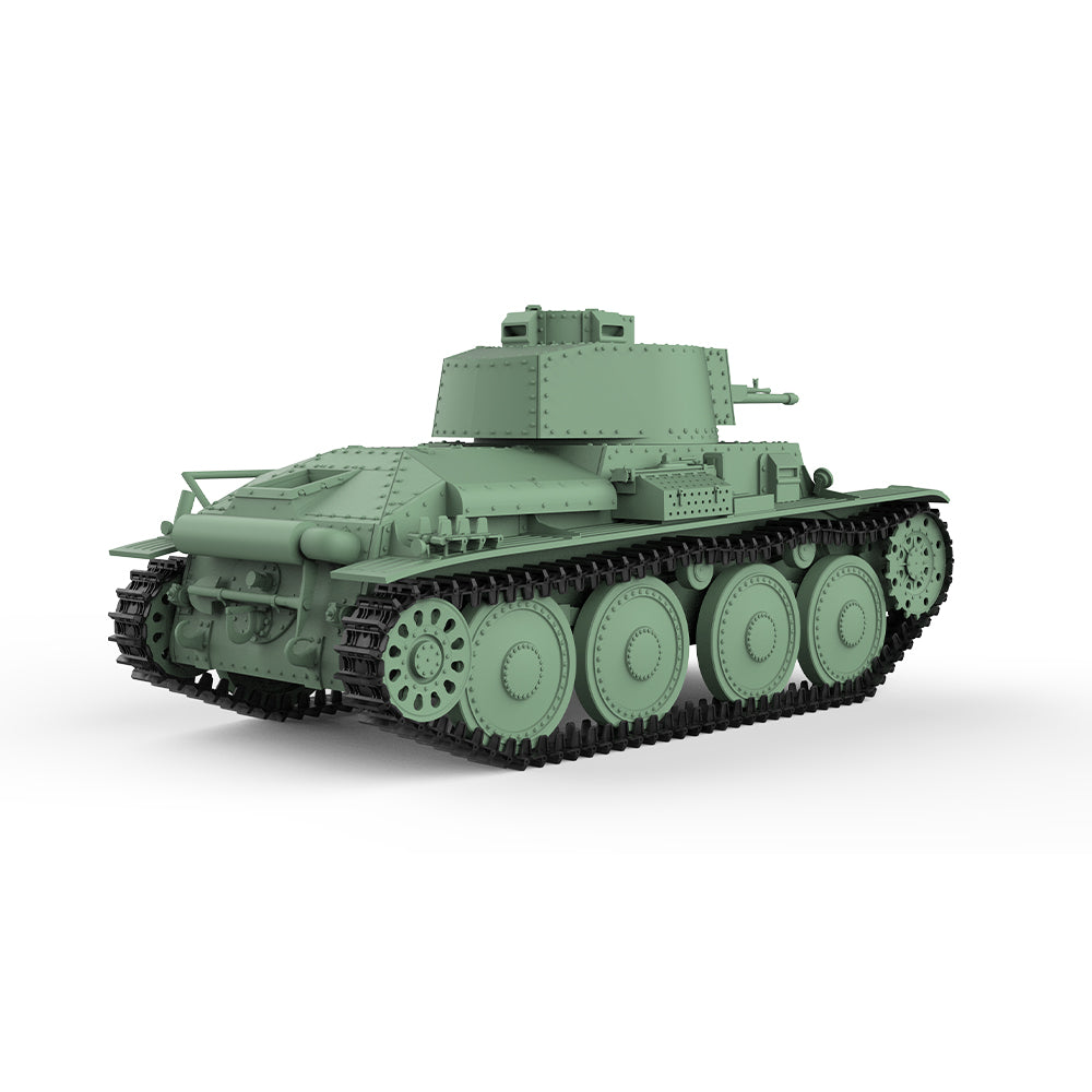 SSMODEL 722 Military Armoured Model Kit German Pz.Kpfw. 38 (t) Ausf. A — detail view 3