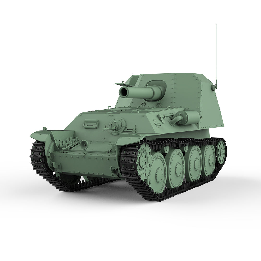 SSMODEL 729 Military Armoured Model Kit Sweden Assault Gun Fm/43-44 StuG Secondary image