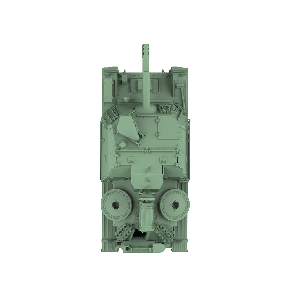 SSMODEL 735 Military Armoured Model Kit Sweden 1946 Stormartillerivagn m/43 — detail view 5