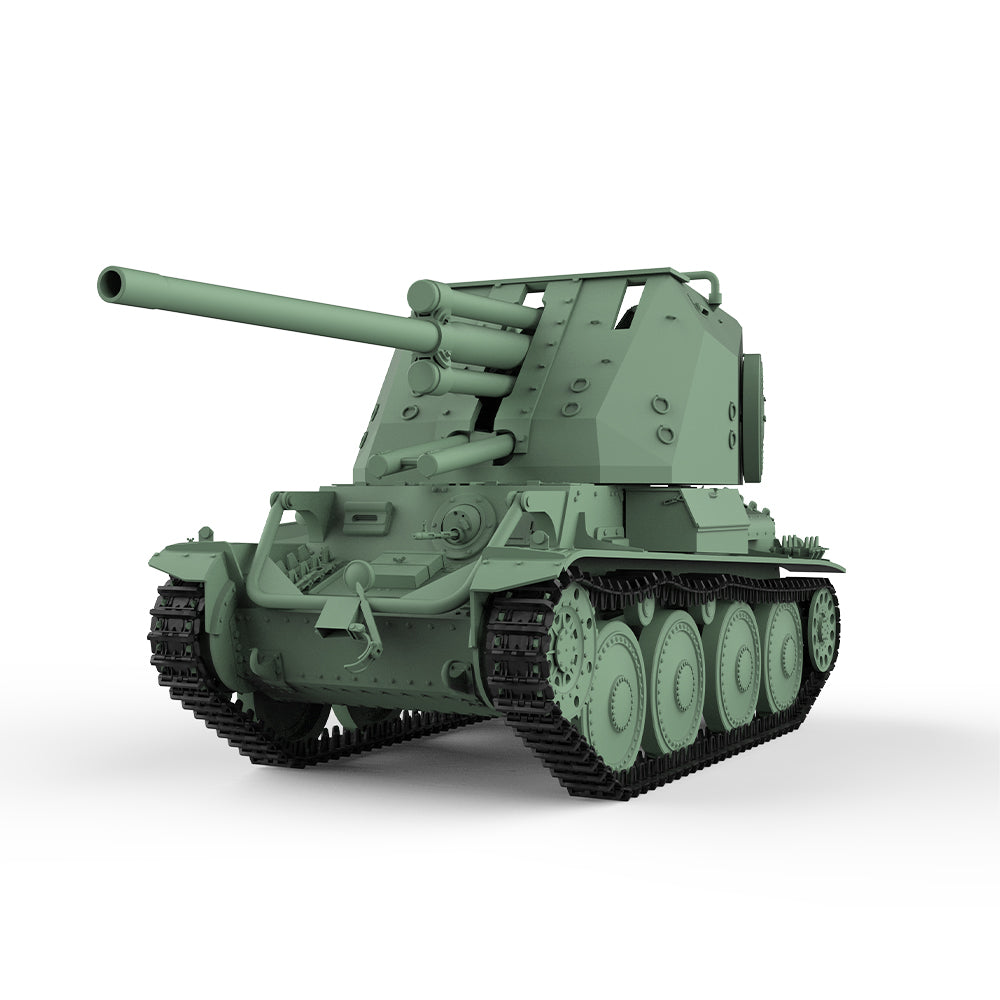 SSMODEL 736 Military Armoured Model Kit Sweden Tank Destroyer Pvkv II Secondary image