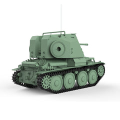 SSMODEL 737 Military Armoured Model Kit Sweden Tank Destroyer Pvkv III