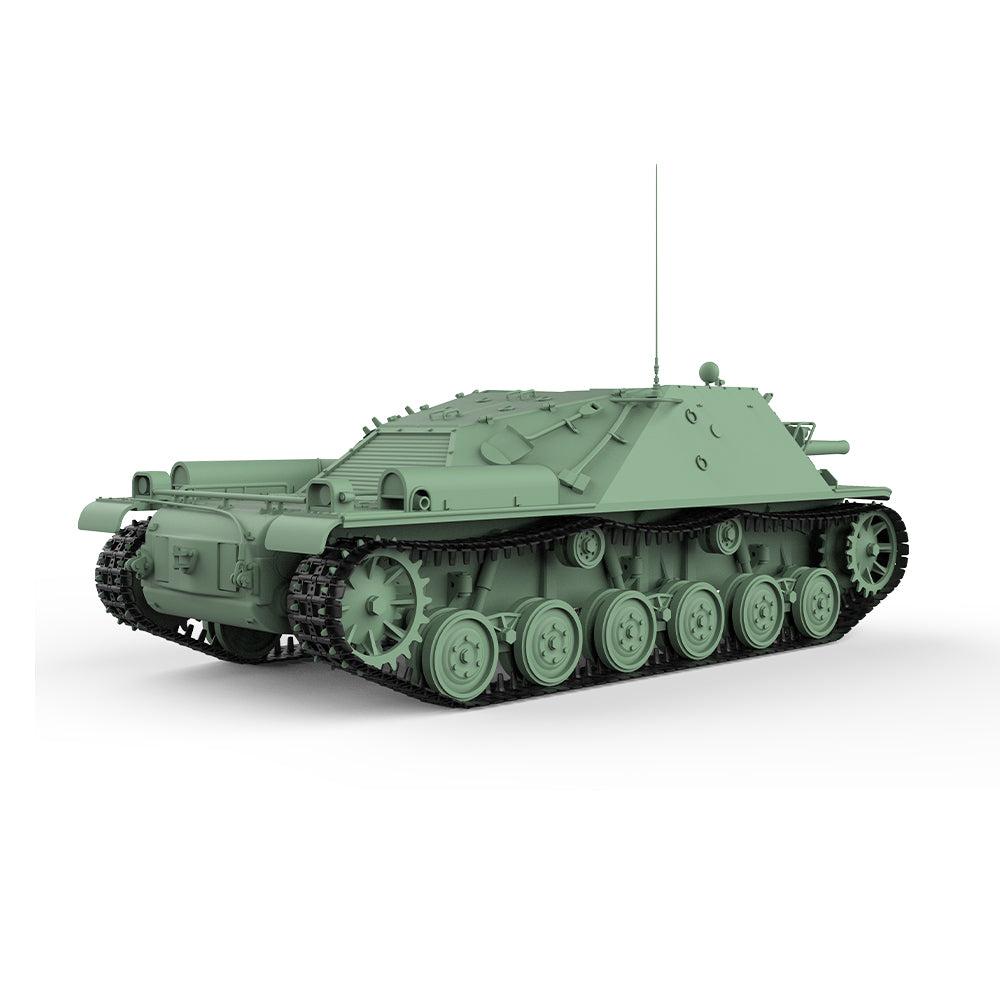 SSMODEL 745 Military Armoured Model Kit Sweden Infanterikanonvagn Ikv.72 — detail view 3