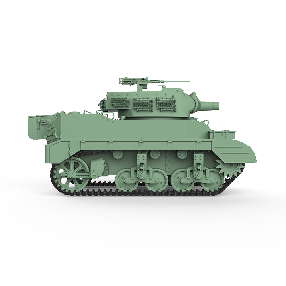 SSMODEL 760 Military Armoured Model Kit US M8 Howitzer Carrier — detail view 5