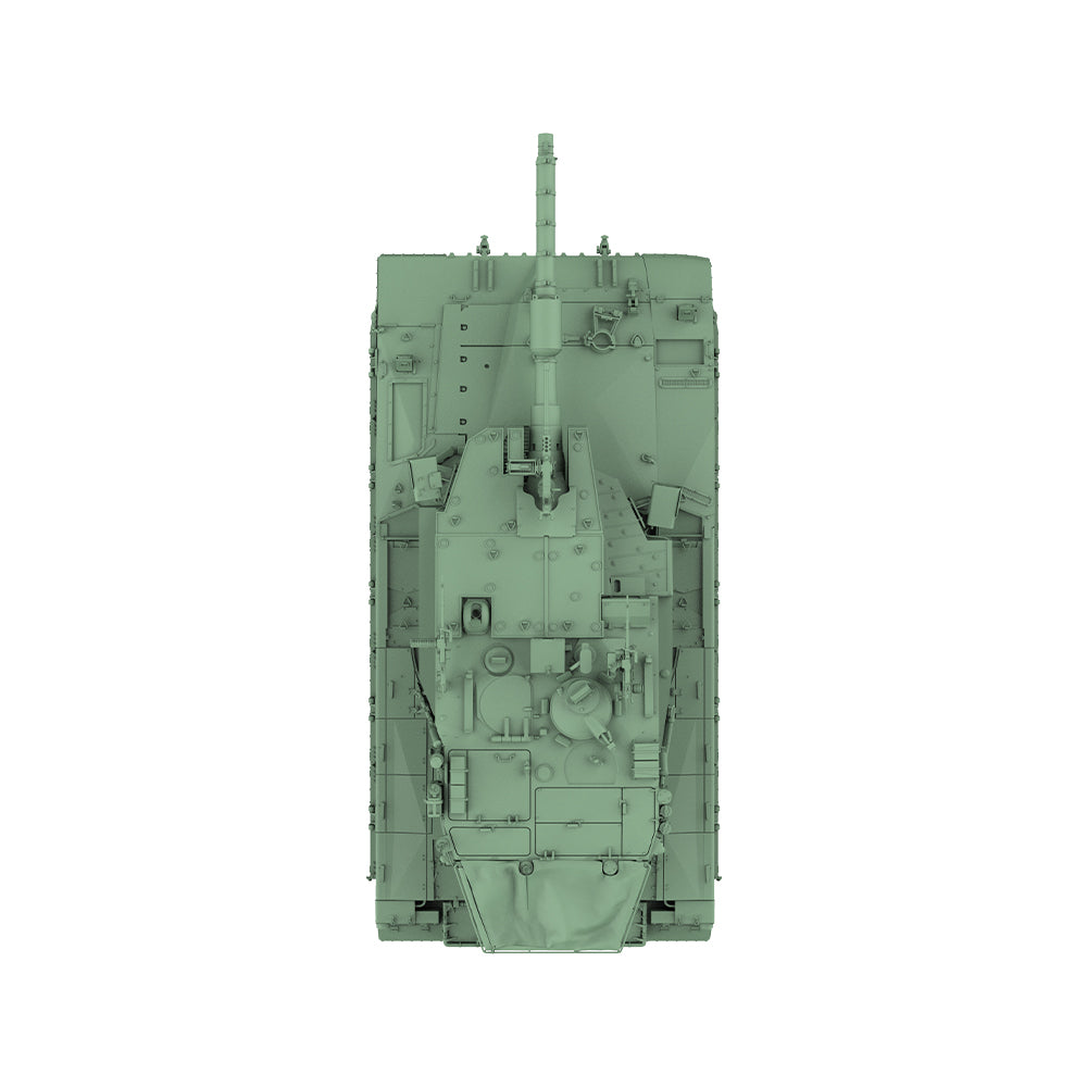 Detail view of SSMODEL 763 Military Armoured Model Kit Israel Merkava MK.3B Main Battle Tank Model