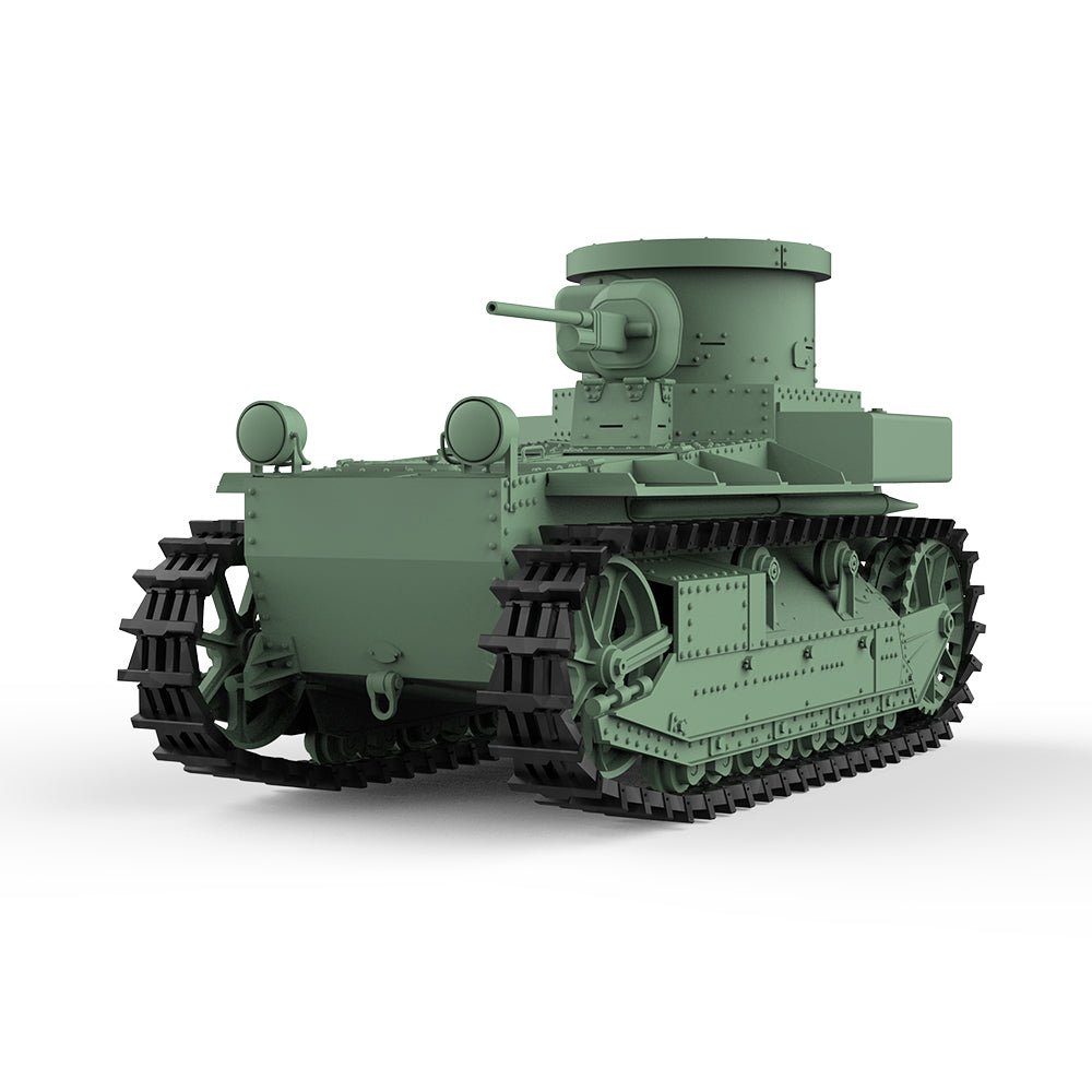 SSMODEL 767 Military Armoured Model Kit US T1E2 Light Tank Secondary image