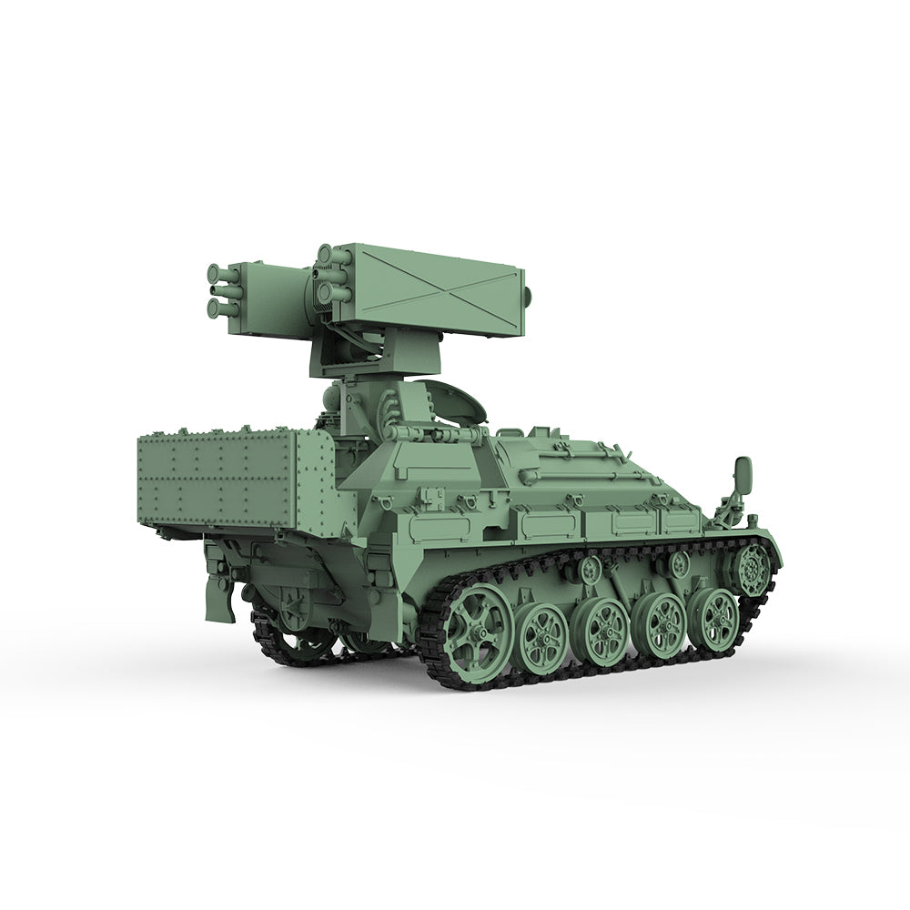 SSMODEL 779 Military Armoured Model Kit Germany Wiesel Ozelot Light Air Defence System Weapon Carrier — detail view 3