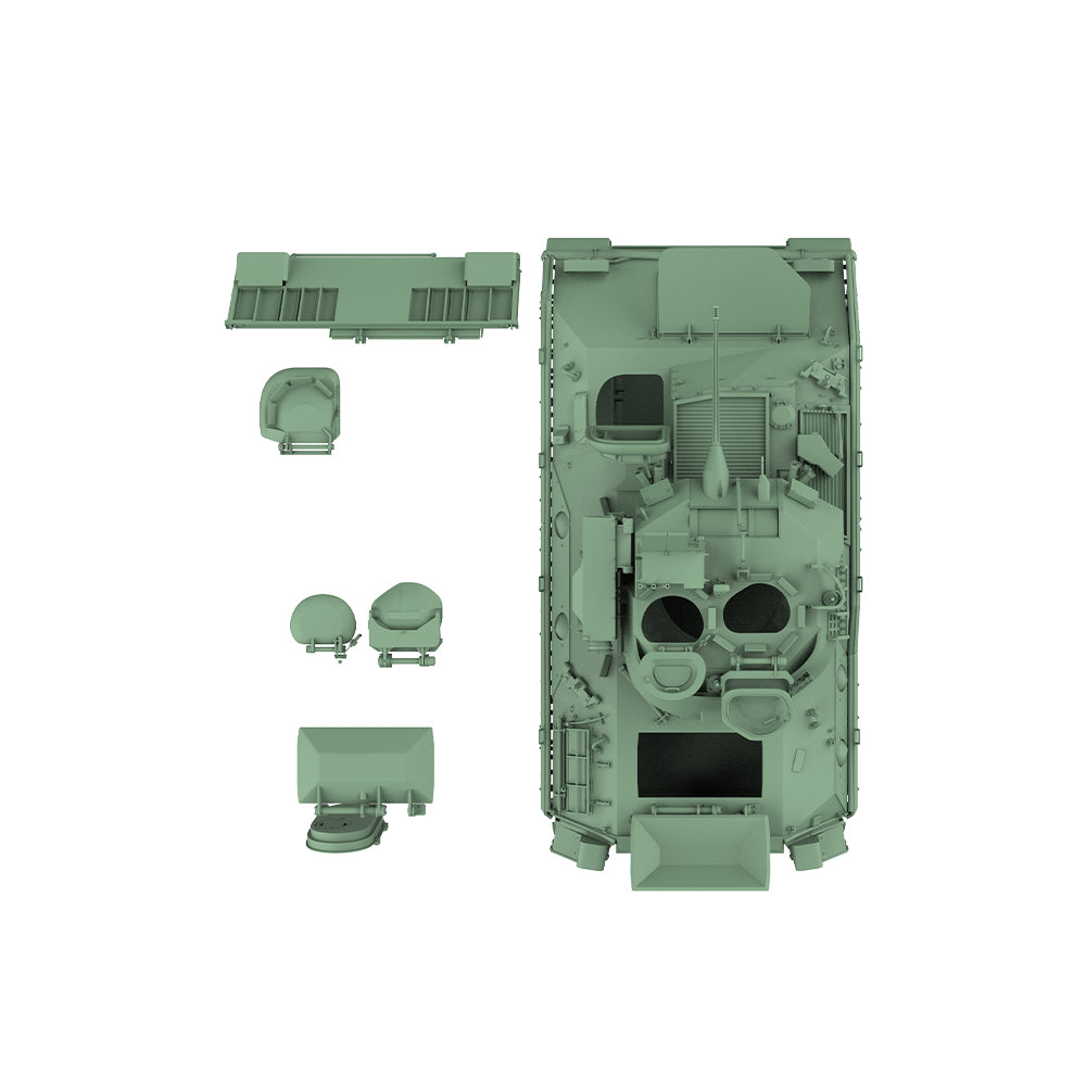 SSMODEL 792 Military Armoured Model Kit US M3 Bradley Cavalry Chariots — detail view 2