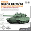 SSMODEL 800 Military Armoured Model Kit Brazil Osorio EE-T1/T2 Main Battle Tank