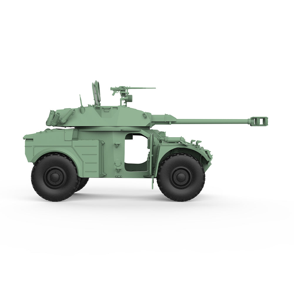 SSMODEL 803 Military Armoured Model Kit Israel AML-90 Armor Vehicle — detail view 4