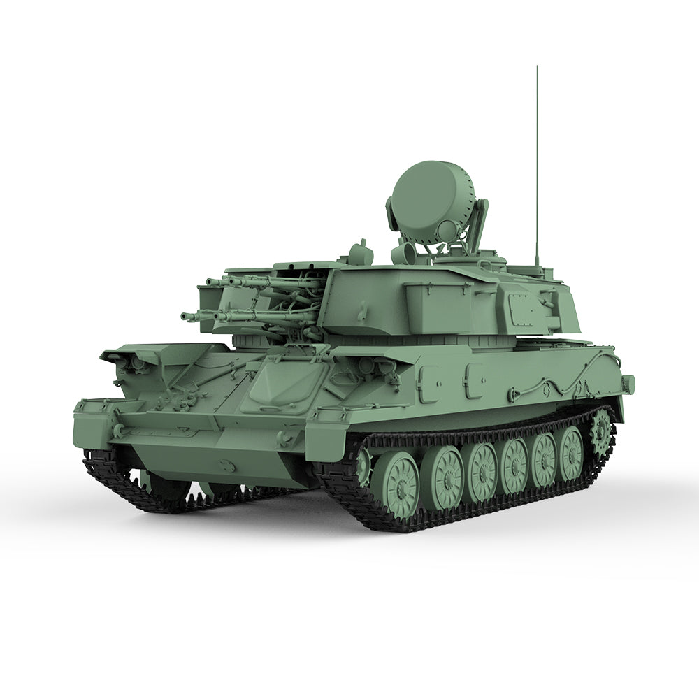 SSMODEL 806 Military Armoured Model Kit Soviet ZSU-23-4 Shilka Self-Propelled Gun — detail view 2