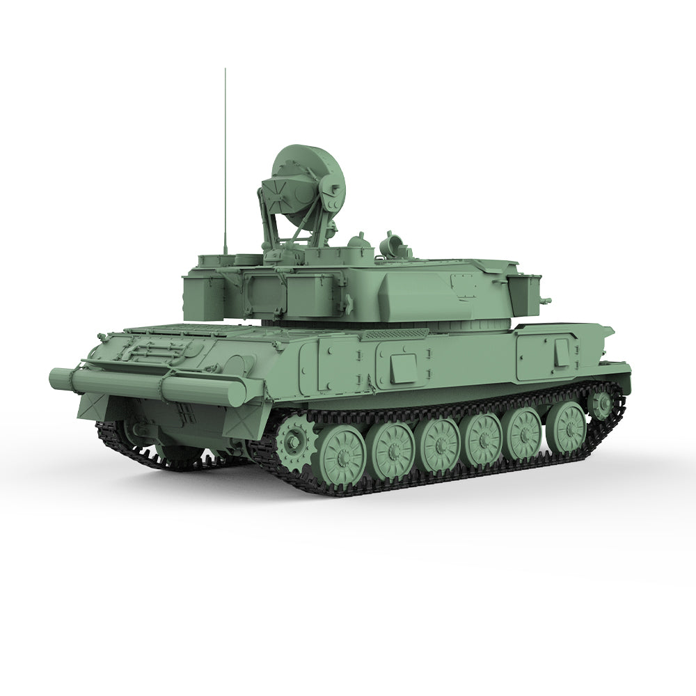 SSMODEL 806 Military Armoured Model Kit Soviet ZSU-23-4 Shilka Self-Propelled Gun — detail view 3