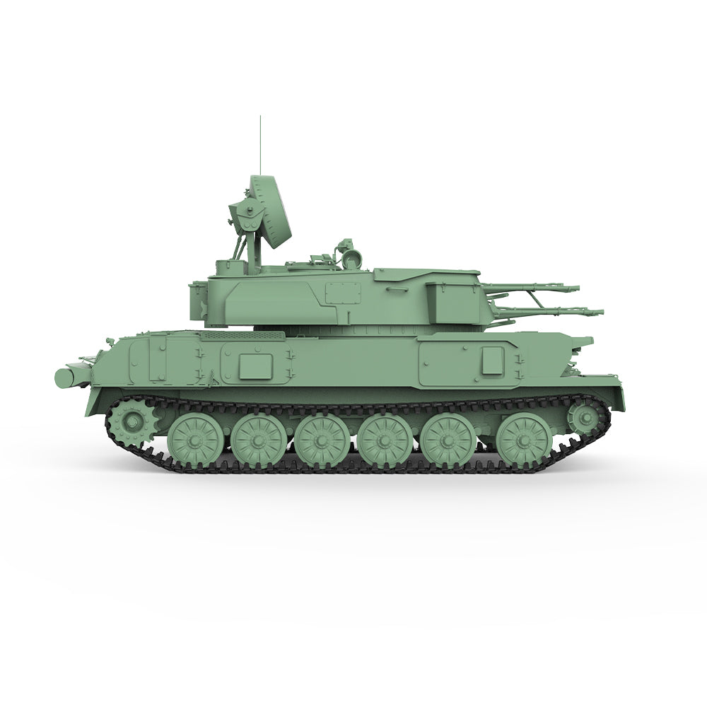 SSMODEL 806 Military Armoured Model Kit Soviet ZSU-23-4 Shilka Self-Propelled Gun — detail view 4