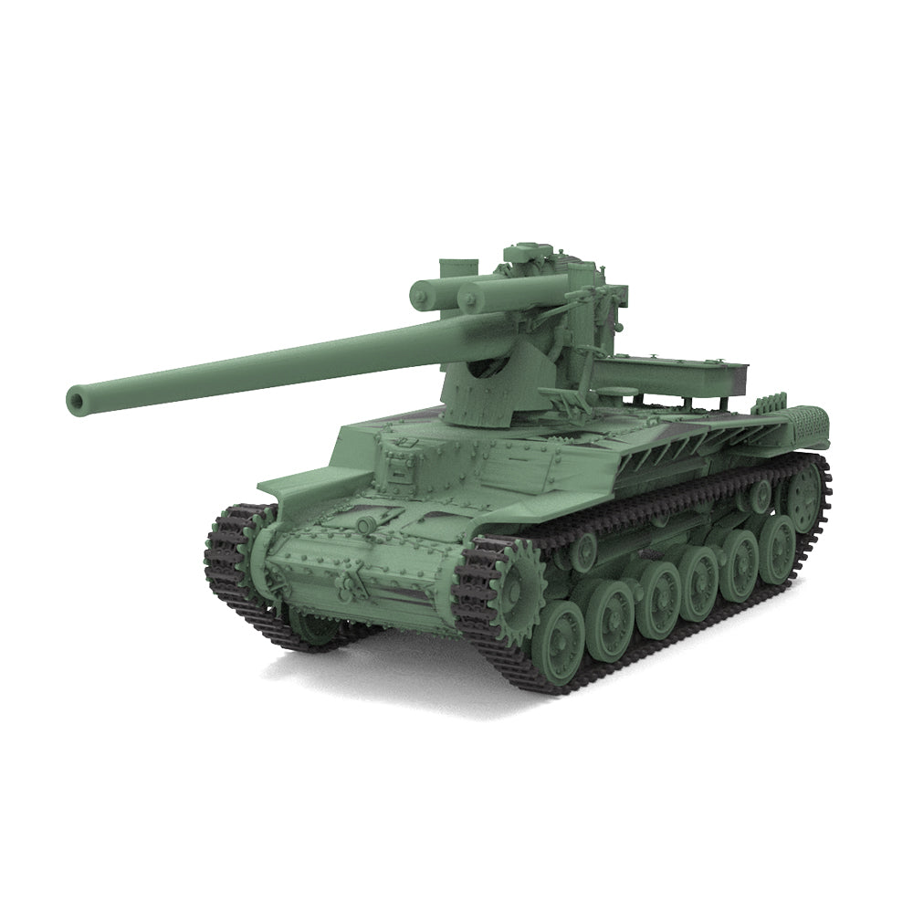 SSMODEL 822 Military Armoured Model Kit Japan Type 97 Chi-Ha Long 12cm Gun Tank Secondary image