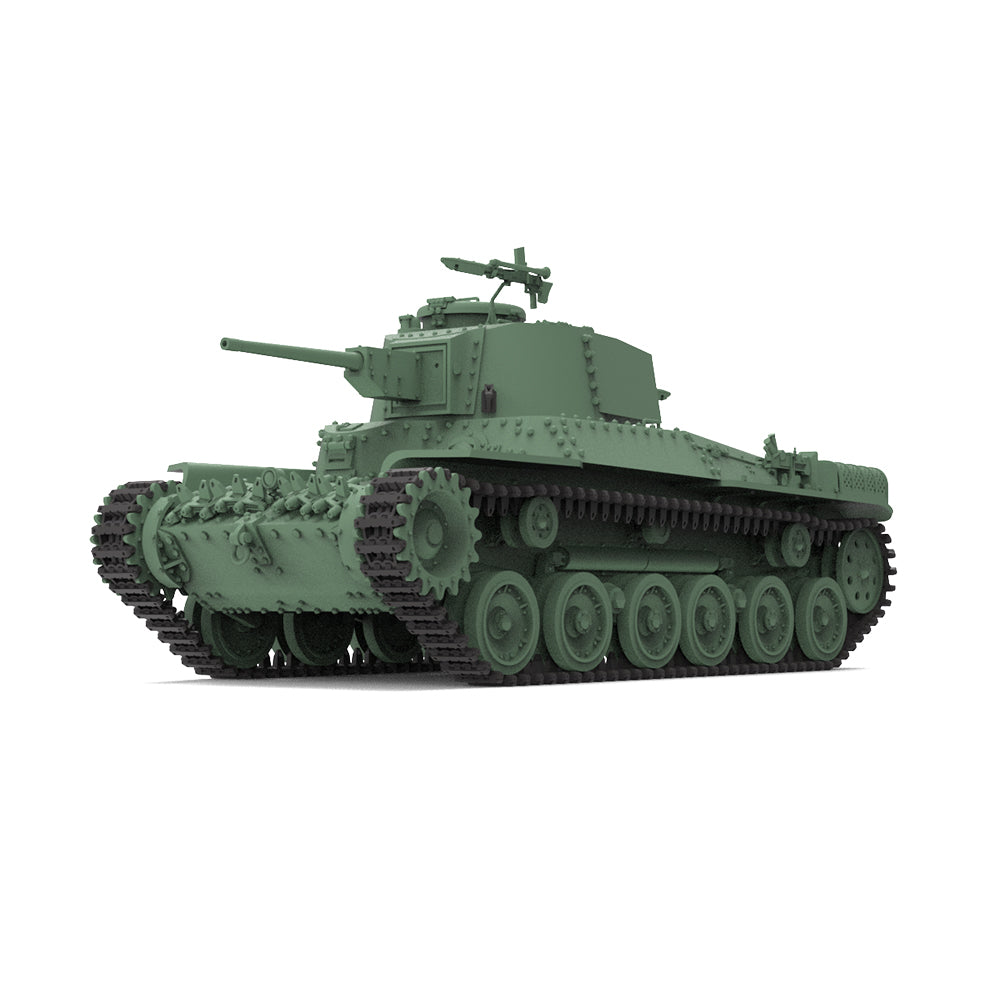 SSMODEL 824 Military Armoured Model Kit Japan Type 97 Chi-Ha Kai Medium Tank Secondary image