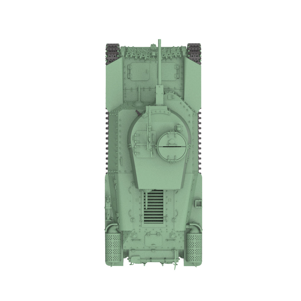 SSMODEL 824 Military Armoured Model Kit Japan Type 97 Chi-Ha Kai Medium Tank — detail view 5
