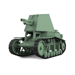SSMODEL 830 Military Model Kit Soviet SU-18 Self-Propelled Artillery