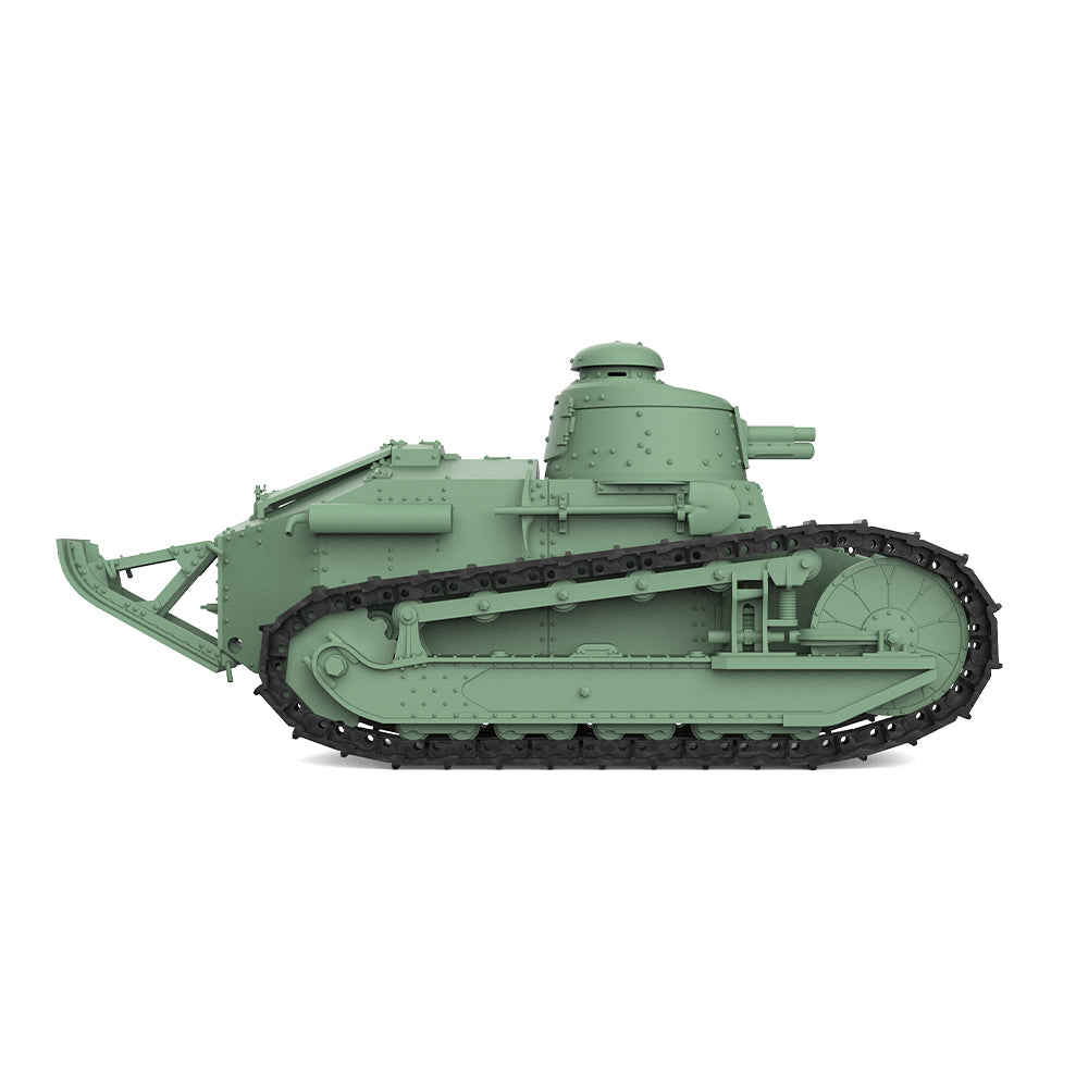 SSMODEL 835 25mm Military Model Kit France Renault FT Light Tank — detail view 4