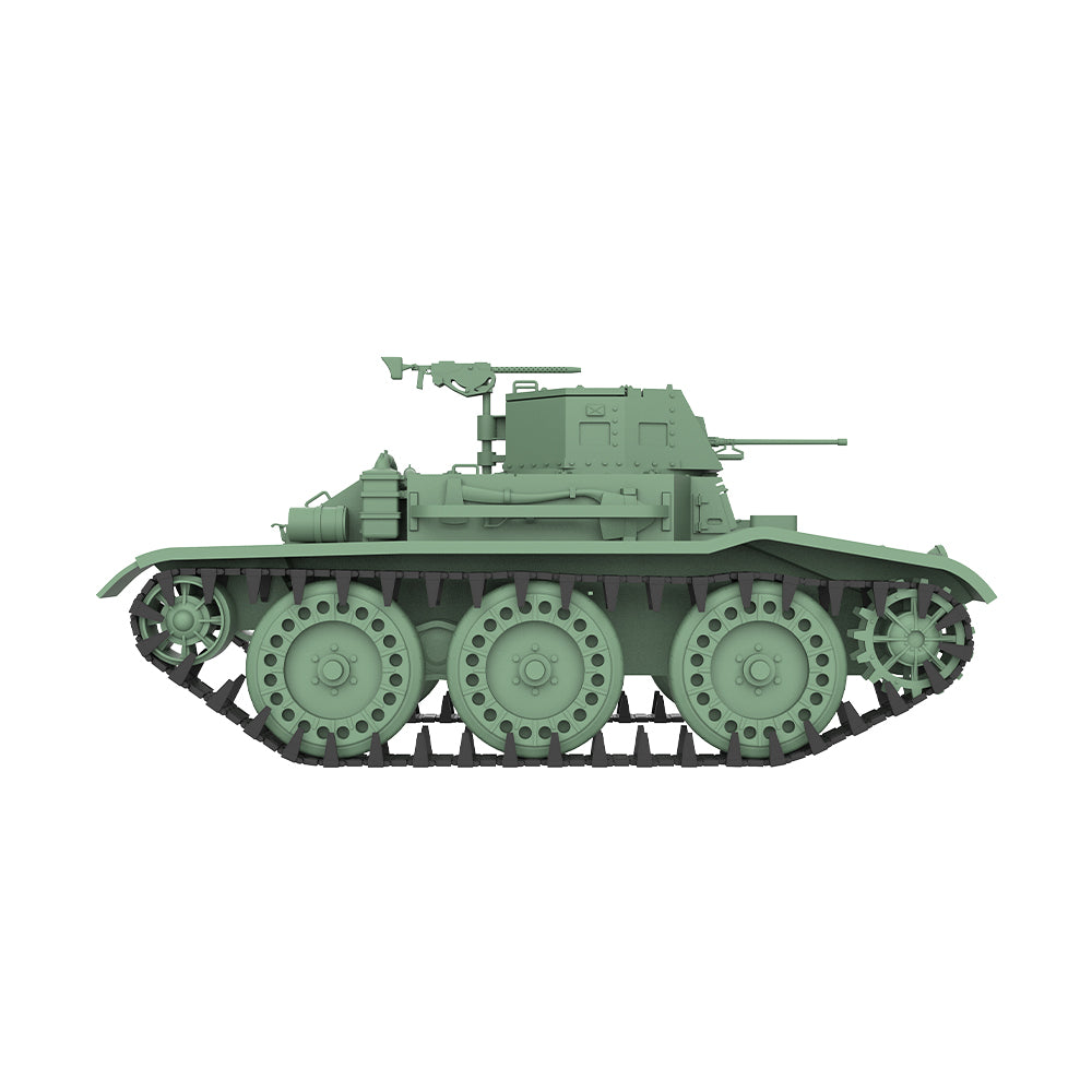 SSMODEL 841 Military Model Kit US T7 Combat Car Light Tank — detail view 4