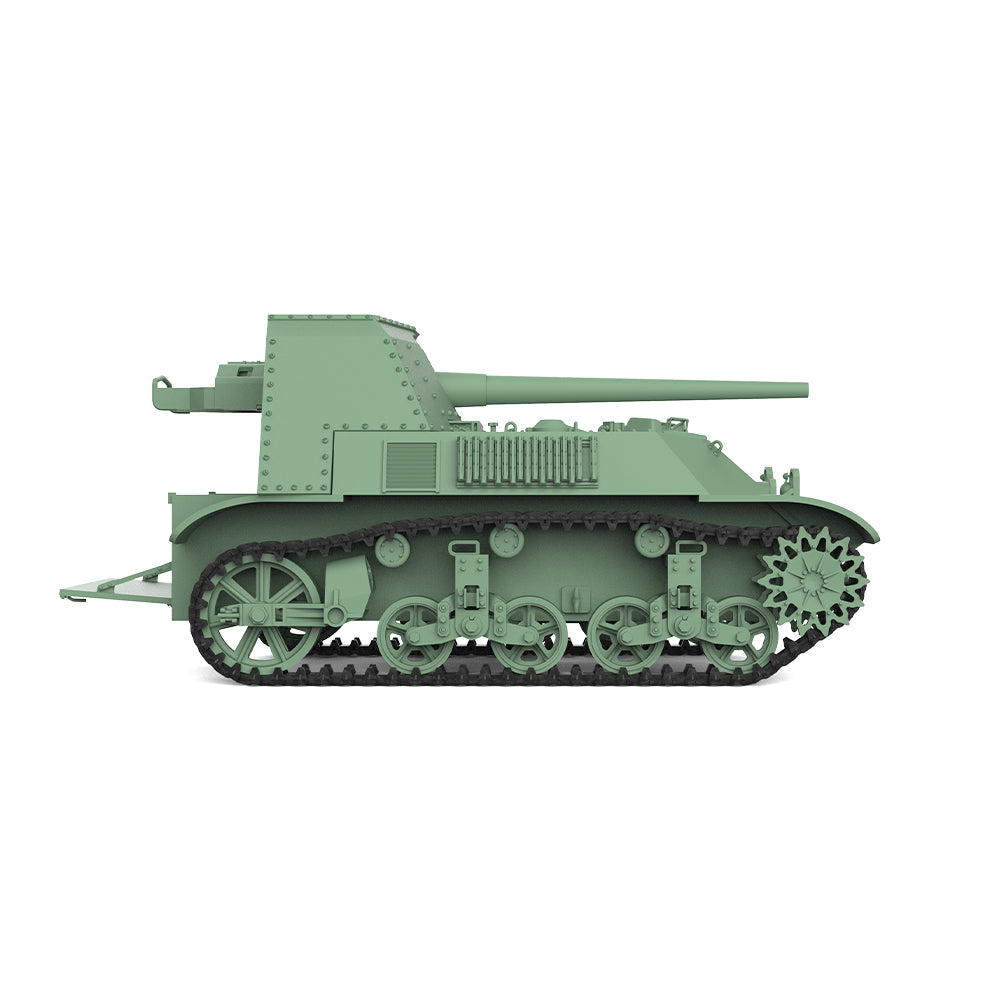 SSMODEL 842 Military Model Kit US T56 GMC Tank Destoryer — detail view 4