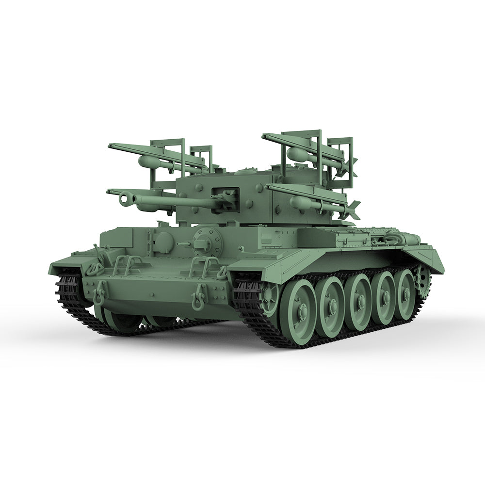 SSMODEL 844 Military Armoured Model Kit British Cromwell V/RP-3 (A27M) Cruiser Tank Mk VIII — detail view 2