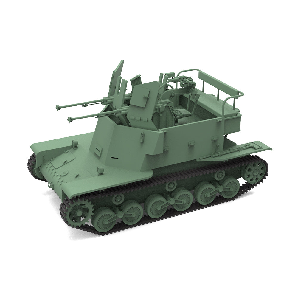 SSMODEL 845 Military Armoured Model Kit Japan So-Ki SPAA Secondary image