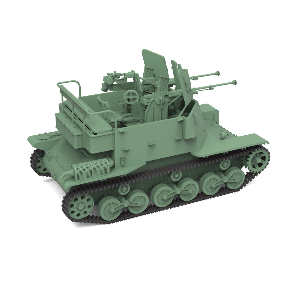 SSMODEL 845 Military Armoured Model Kit Japan So-Ki SPAA — detail view 3