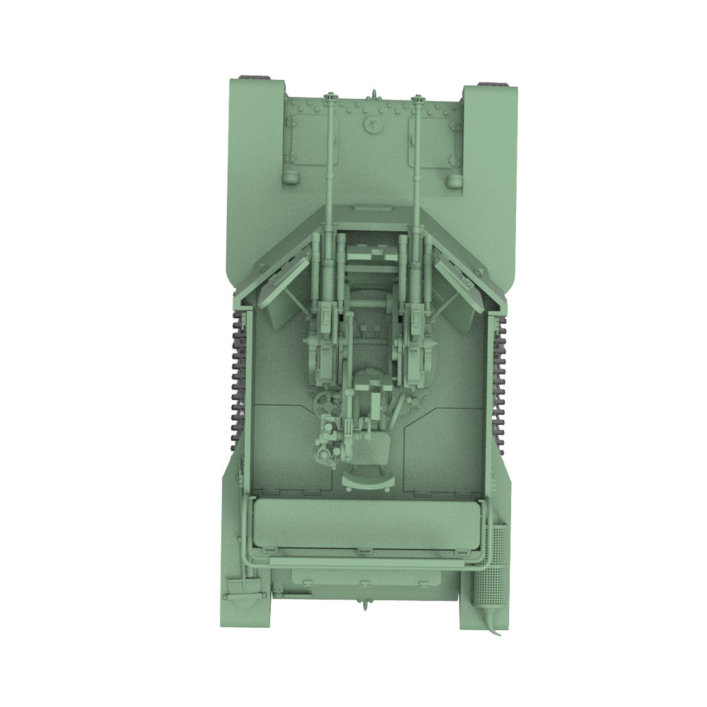 SSMODEL 845 Military Armoured Model Kit Japan So-Ki SPAA — detail view 5