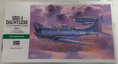 Hasegawa 09119 1/48 SBD-3 Dauntless  Model Airplane Kit