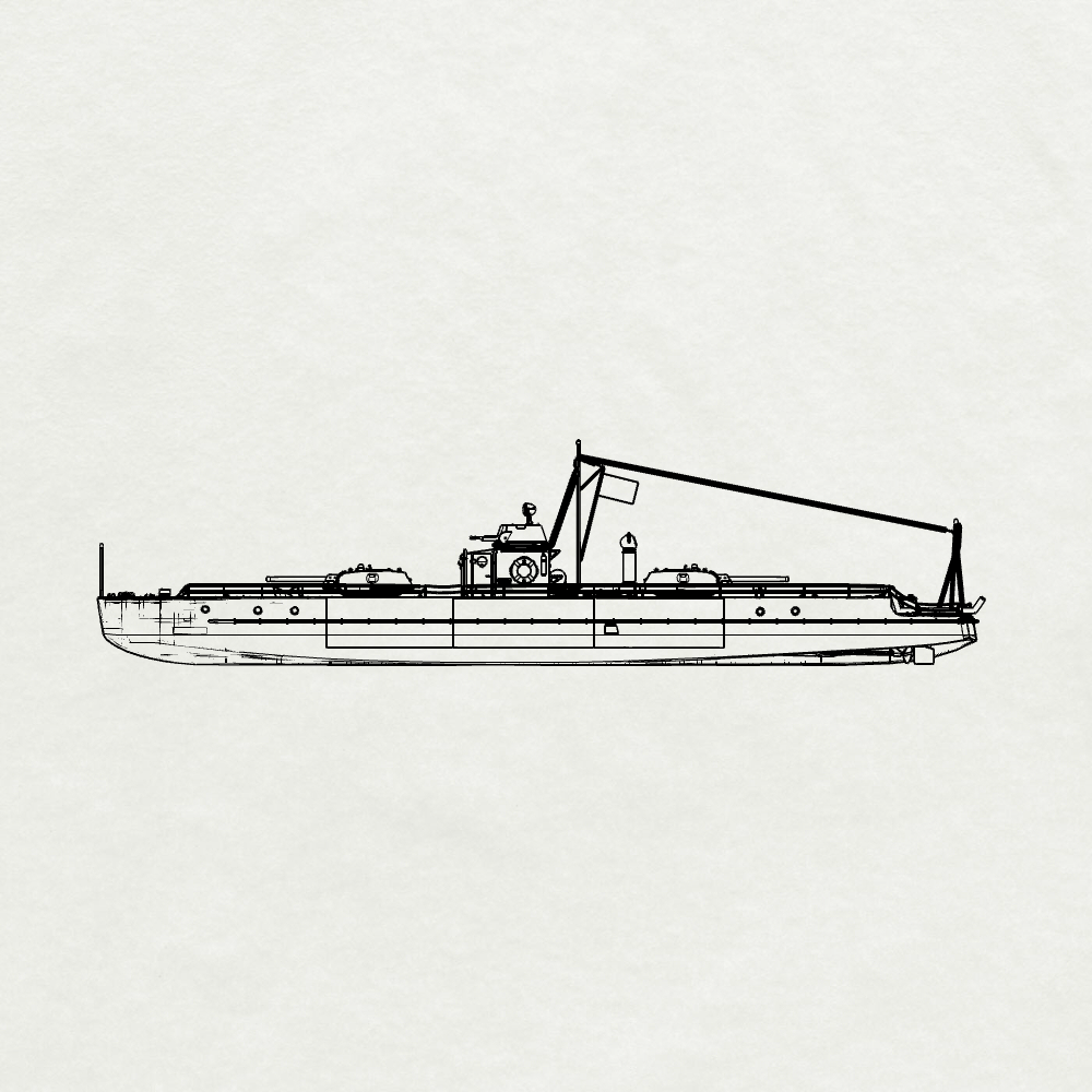 SSMODEL SSC766S  Military Model Kit Soviet Pr.1124 Early Modification Full Hull