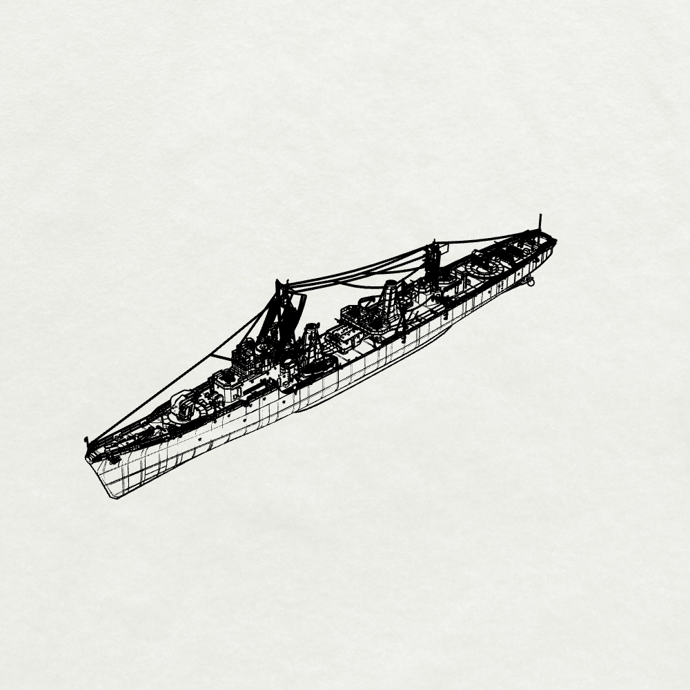 MRY-SFW 741 Military Model Kit Matsu-Class IJN Destroyer Matsu 1944(Bottomless Version) Secondary image
