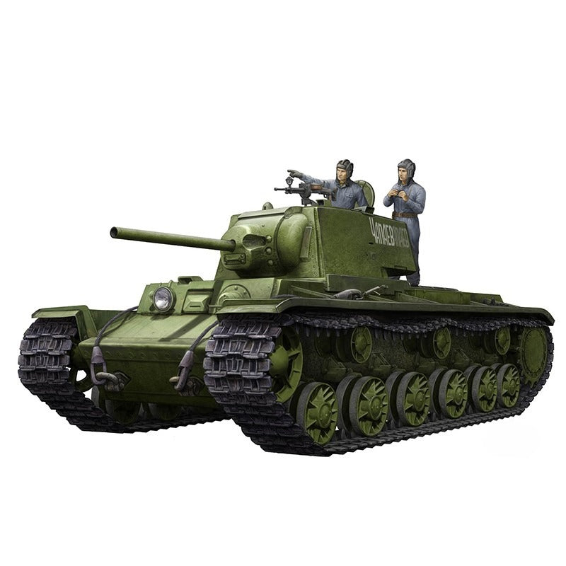 Trumpeter 09597 1:35 scale KV-1 1942 Simplified Turret Tank w/Tank Crew kit