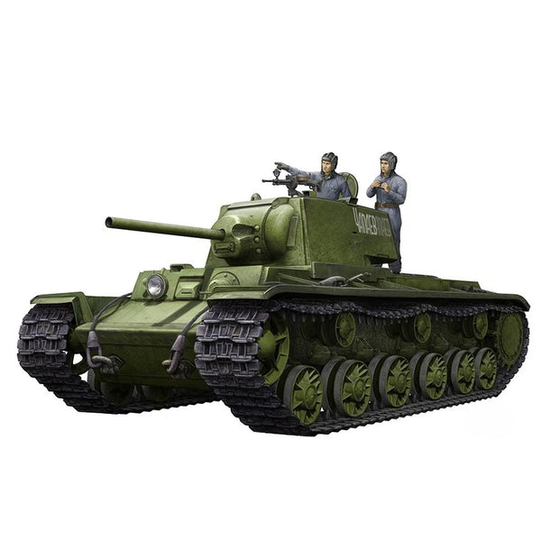 Trumpeter 09597 1:35 scale KV-1 1942 Simplified Turret Tank w/Tank Crew kit